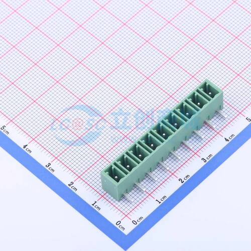 插拔式接线端子 DB1ERC-5.08-9P-GN 弯插,P=5.08mm 1x9P电子元件B