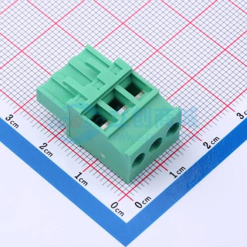 插拔式接线端子 MX2EDGKA-5.08-03P-GN01-Cu-Y-A 插件,P=5.08mm