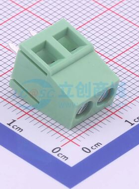 螺钉式接线端子 WJ128V-5.0-02P-14-00A 插件,P=5mm 1x2P电子元件