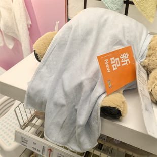 宜家赫德纳卡运动凉感毛巾双面速干吸汗健身擦汗巾成都国内代购