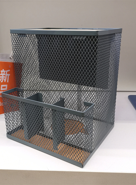 宜家维派菲斯刀架竹/灰蓝色厨房用品刀具收纳架家用成都国内代购