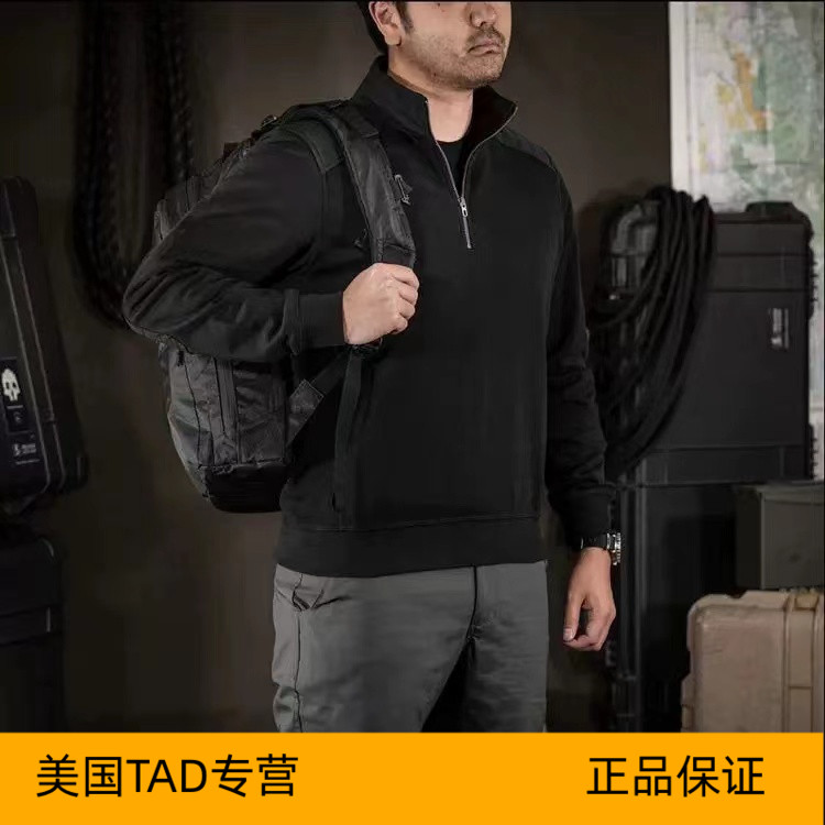 TAD金鹰户外长袖半拉链休闲衫