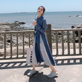 大货已出主推款蓝色连衣裙法式长裙087-Q119-p115-K168，女装连衣裙，柒柒家