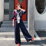 新款图大货牛仔套装送披肩三件套275-T803-P205-K328，女装套装/套裙，柒柒家
