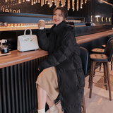 大货1500件亏本特价中戏长款服087-M85-特P105-K168，女装棉衣/棉服，柒柒家