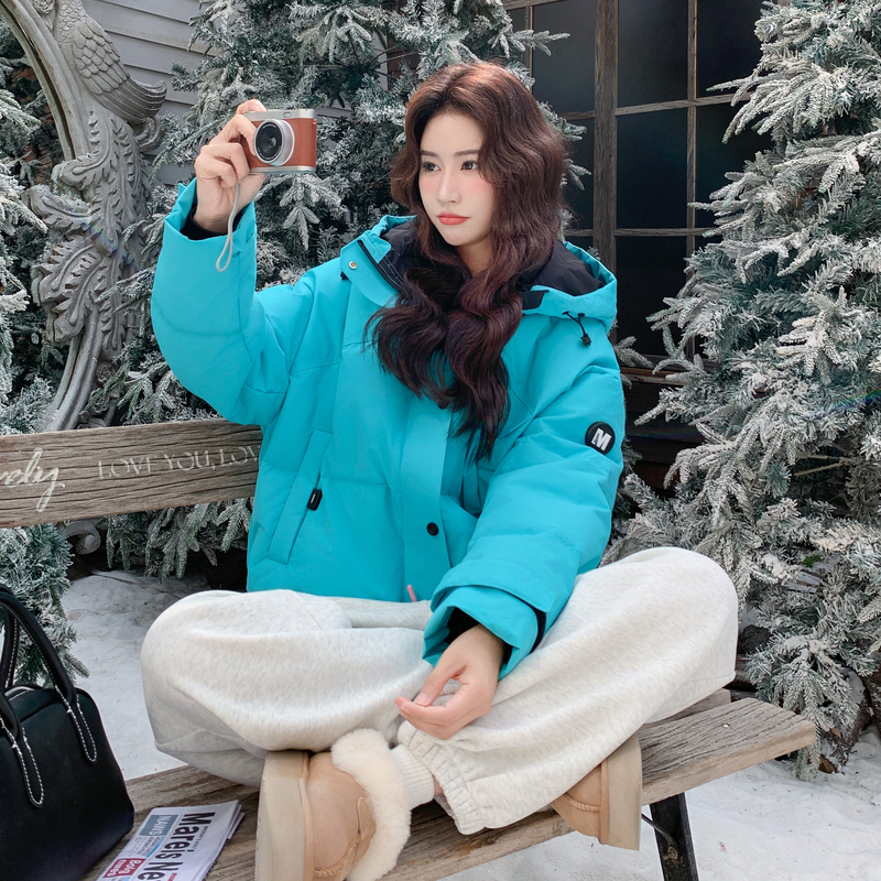 新款图大货已出工装90白鸭绒羽绒服275-M760-P335-K458，女装羽绒服，柒柒家