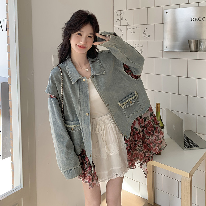永不断货大货时尚牛仔外套275-W301-P145-K218有买家秀,女装短外套,柒柒家
