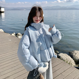 新款图大货90白鸭绒送针织帽超高品质275-M789-p435-k568，女装羽绒服，柒柒家