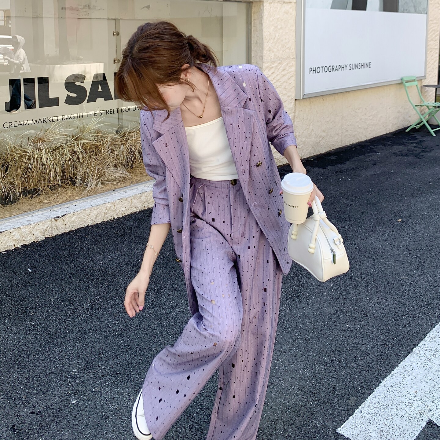 新款图大货已出西装套装275-W685-P205-K288，女装套装/套裙，柒柒家