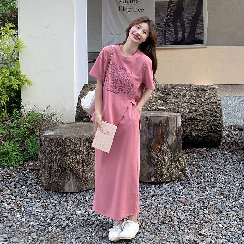 现货主推时尚套装两件套2C525-T23-P135-K198，女装套装/套裙，柒柒家