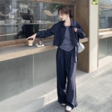 新款图大货牛仔三件套套装275-T697-P185-K268，女装套装/套裙，柒柒家