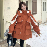 新款图大货冲锋衣羽绒服工装50白鸭绒275-M269-P295-K418，女装羽绒服，柒柒家