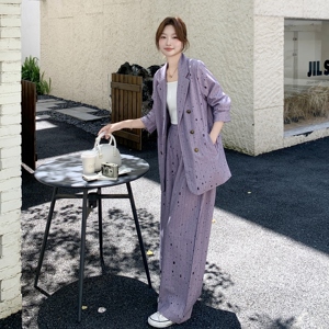 新款图 大货已出西装套装275-W685-P205-K288，女装套装/套裙，柒柒家