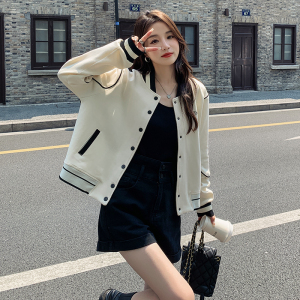 大图大货已出学院风棒球服外套夹克衫087-W05-P105-K158图片