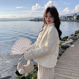 新款图大货已出新中式短款羽绒服白鸭绒275-M795-P325-K458，女装羽绒服，柒柒家