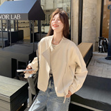 新款图大货已出皮衣外套275-W669-P165-K238，女装皮衣，柒柒家