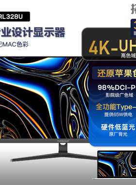 拓硕4K显示器 32英寸高清IPS设计摄影98%DCI-P3台式电脑typec外接