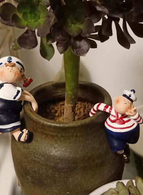 园艺diydiy微景观园艺公仔小摆件