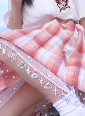 jk安全裤打底裤女防走光蕾丝彩虹星星南瓜裤裙撑夏季薄款短裤