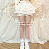 Lolita南瓜裤 女 裙撑内搭防走光可外穿加绒多层蓬蓬裙蛋糕裙安全裤