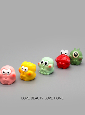 好无聊！摆几只古怪宝宝治愈电脑桌面日式工位办公桌小摆件装饰