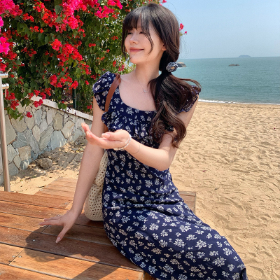 厦门日记小个子碎花连衣裙女