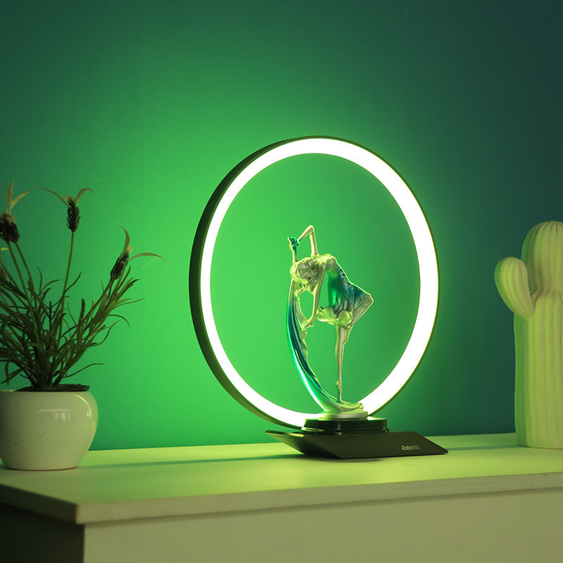 MAGIC LOCKE 프로그래밍 가능 지능형 음성 제어 인체 감지 라이브 분위기 야간 조명 침실 낭만적 인 침대 옆 잠자는 빛