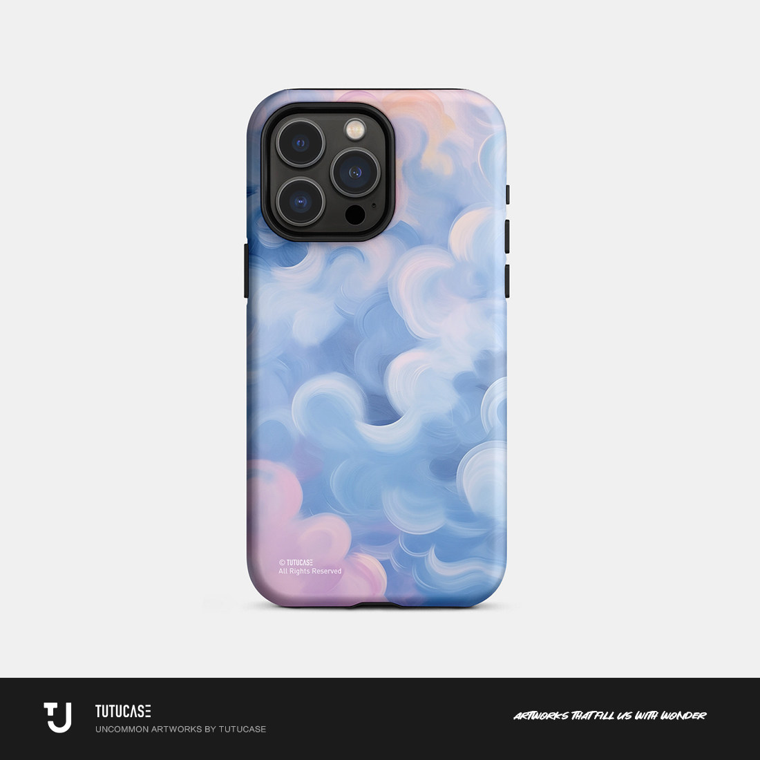 TUTUCASE｜原创韩国进口磨砂圆边菲林手机壳 艺术色彩 C035