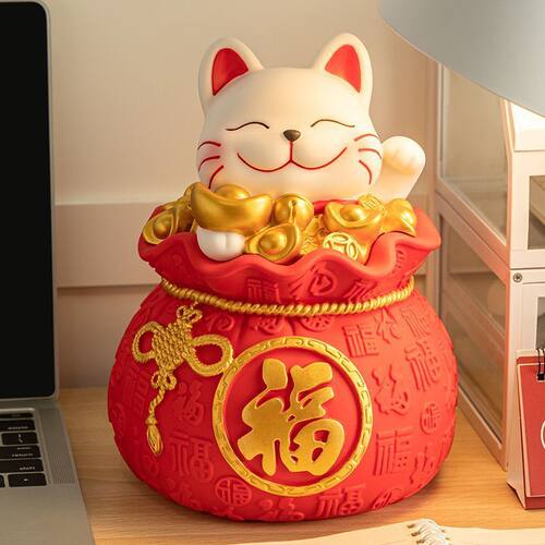 卡通防摔存钱罐大容量