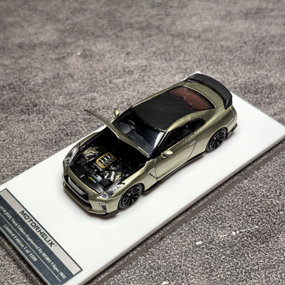 MH 1:64 日产Nissan GTR-R35 Nismo T-Spec 前盖可开合金汽车模型