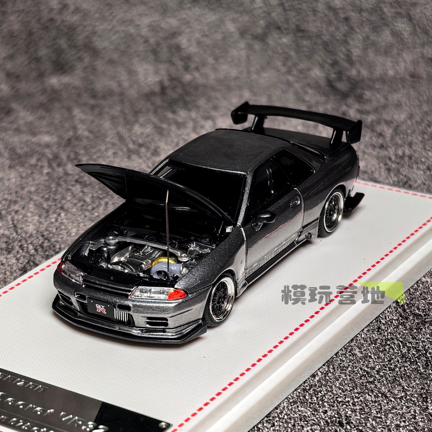 FH 1:64 日产尼桑Skyline GT-R R32 Top Secret VR32合金汽车模型
