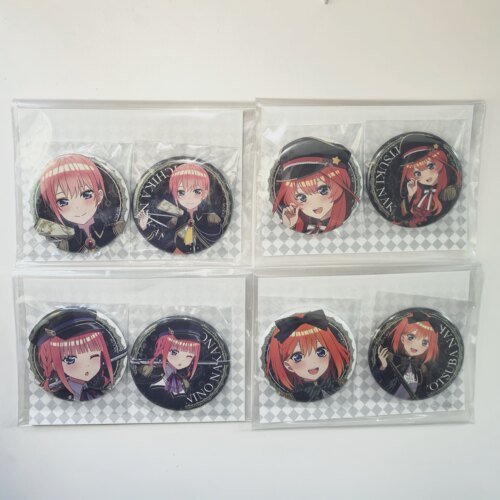 五等分的花嫁军装洛丽塔徽章套装