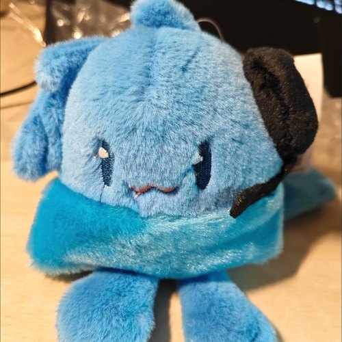 正版巡音流歌可爱体毛绒玩偶挂件