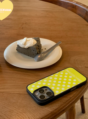 芝芝咸奶酪黄白波点GENTLEDRAMA原创出品