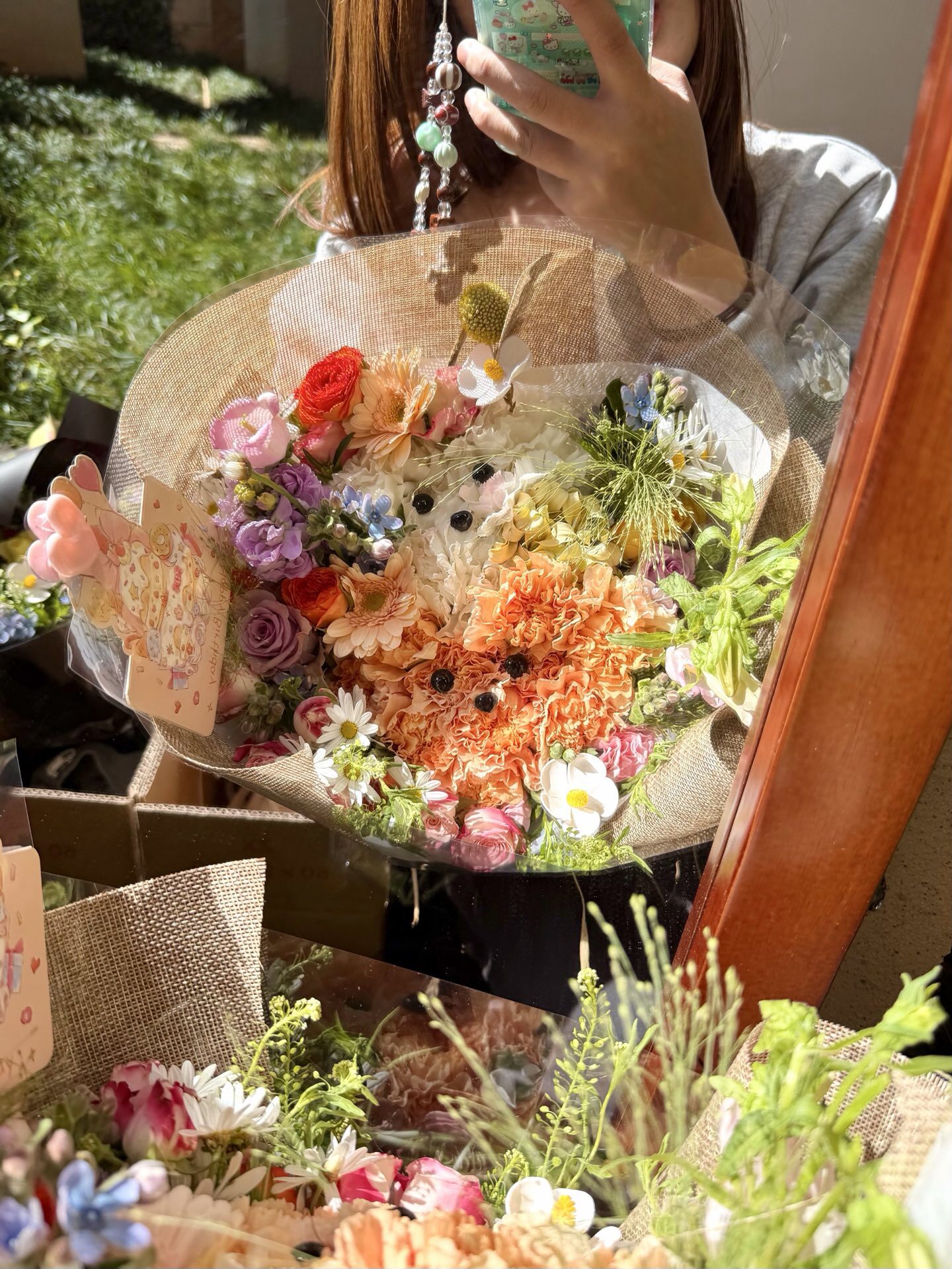 椿｜520礼物鲜花花束可爱小狗花束送男生女生生日见面礼物异地