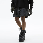 夏季 新款 尼龙运动拼接五分短裤 PMW 夏休闲美式 国潮