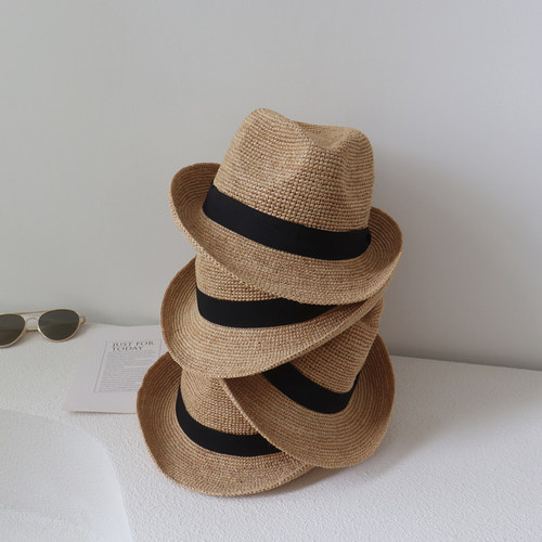 谷兜空间巴拿马帽出游男女夏季