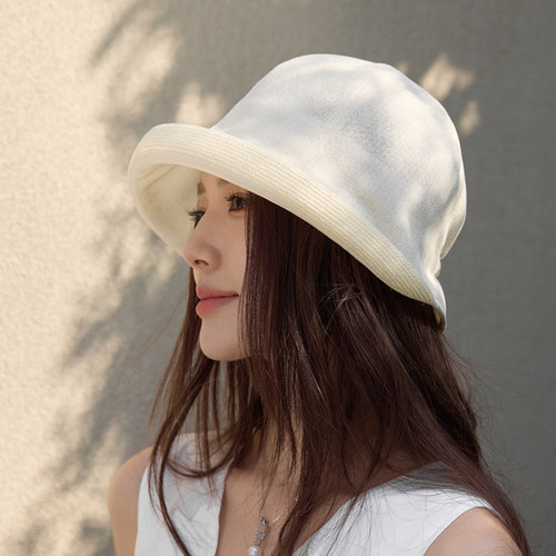 谷兜空间小盆帽出游优雅夏女