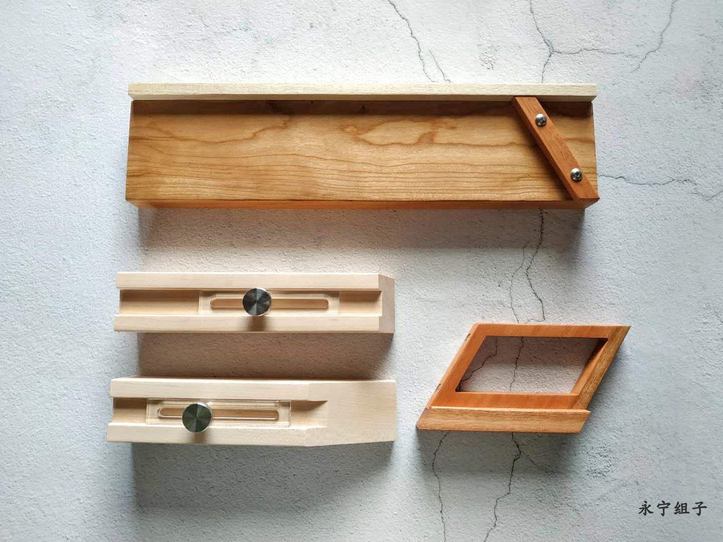 【六角套装】永宁组子︱六边龟甲形麻叶asanoha手工制作组子细工