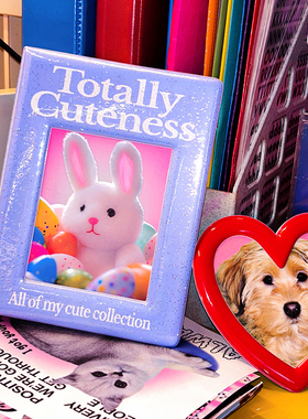 duye度也 韩国THENCE相册拍立得小卡收纳册爱豆追星贴纸门票收纳