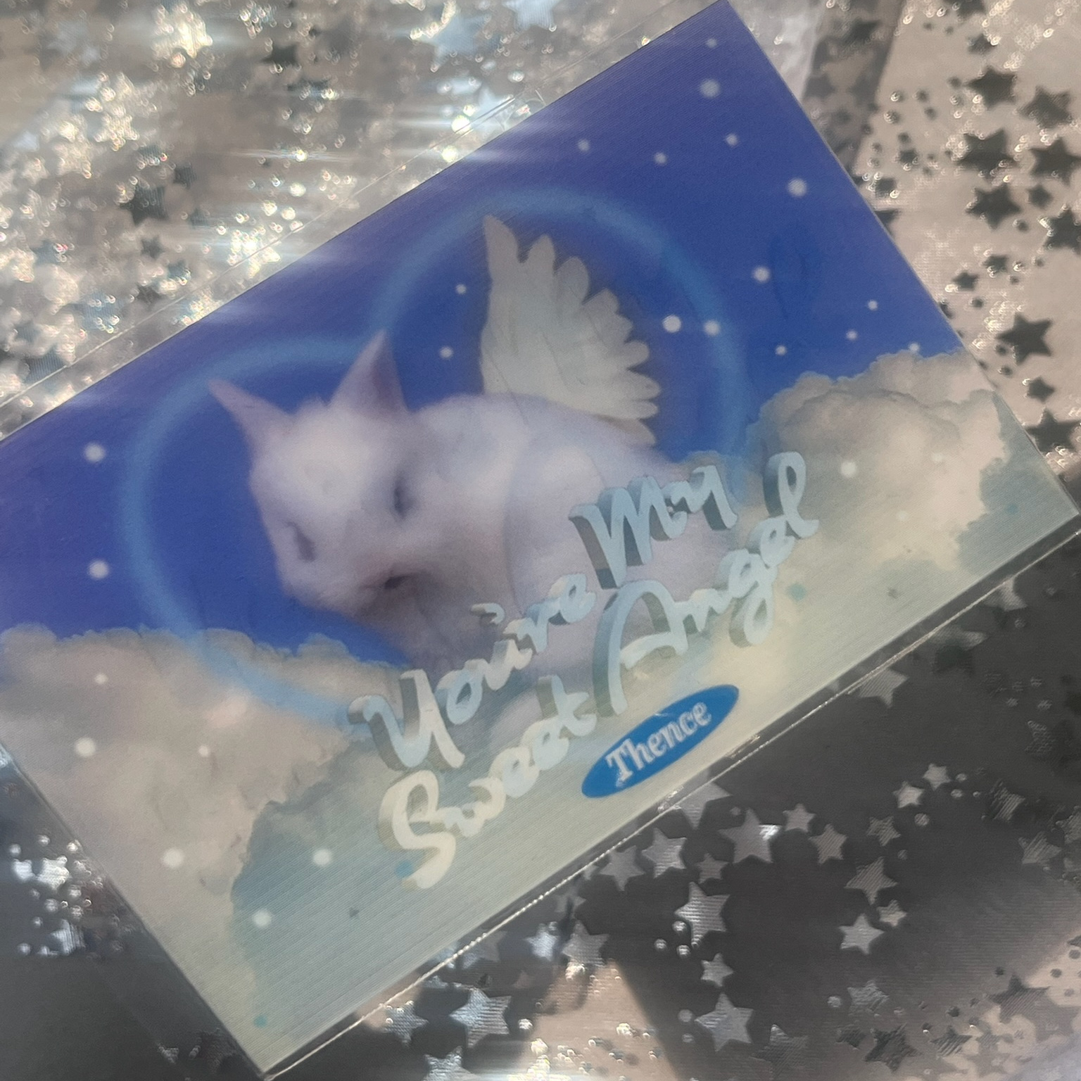 韩国THENCE复古光栅卡贺卡送礼