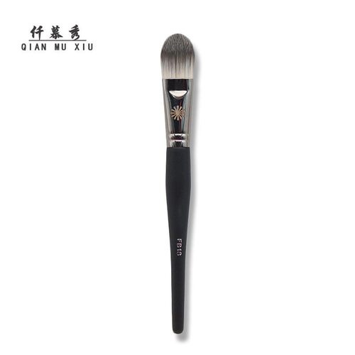 木柄化妆刷舌形粉底刷