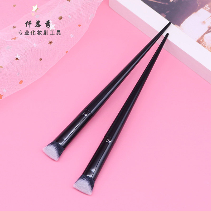 神仙遮瑕刷 KVD40细节粉底刷两面坡形遮黑眼圈遮痘印沧州化妆刷_虎窝淘