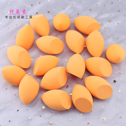 干湿两用葫芦海绵粉底液化妆工具