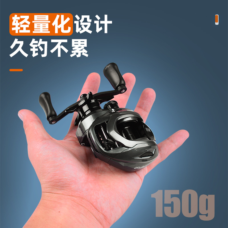 微物路亚水滴轮不炸线泛用轮碳素超轻鱼轮一件起批远投渔线轮