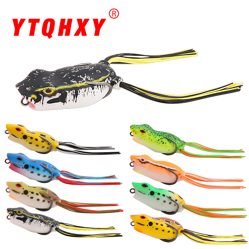 2022新款路亚饵猎黑改装雷强假饵远投重草钓黑鱼专杀软饵双钩渔具