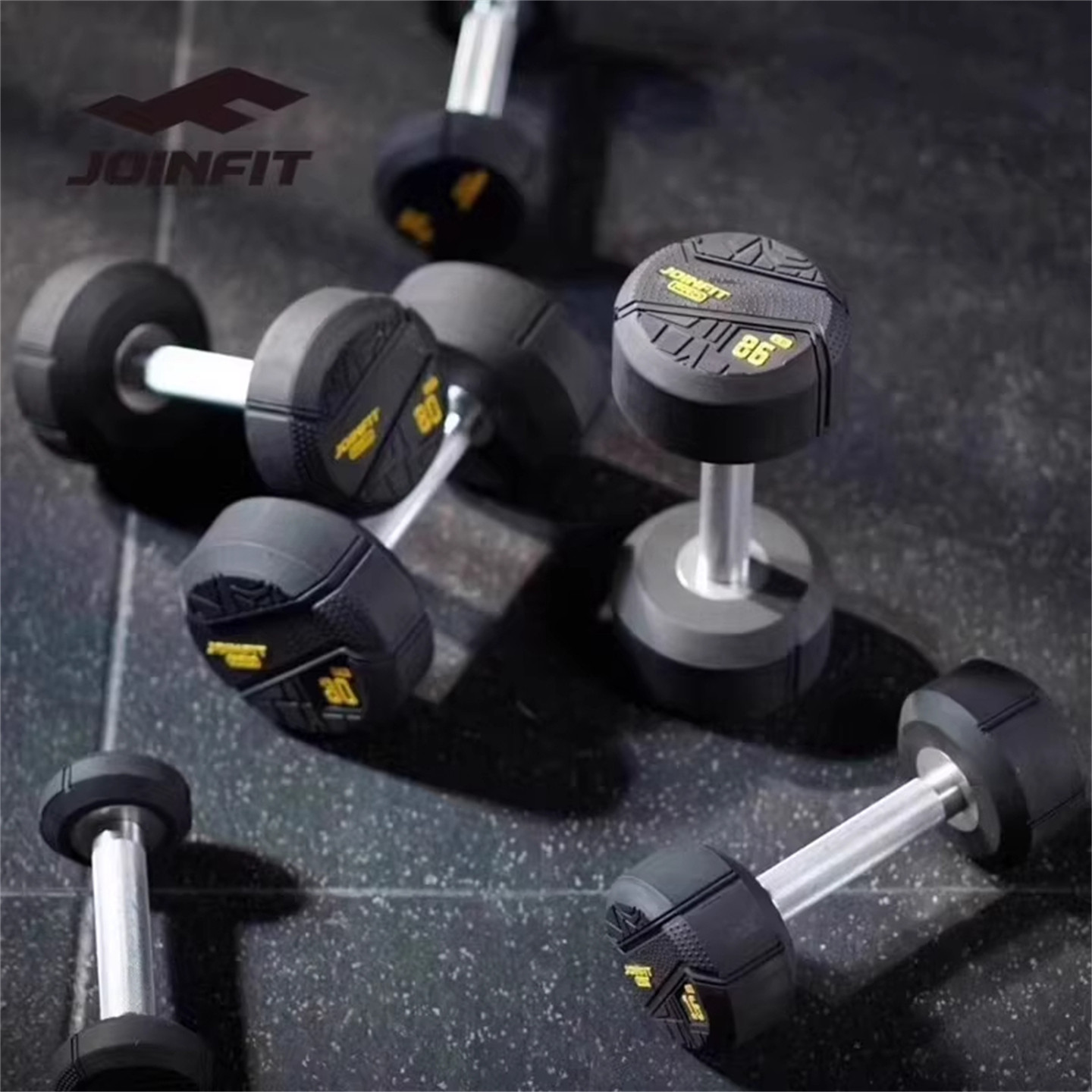 JOINFIT包胶哑铃PRO 捷英飞运动圆形力量训练锻炼健身磅数 XS001B