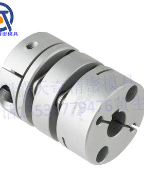 联轴器 经济型 多节膜片式夹紧螺丝固定型 带键槽 DABKPC