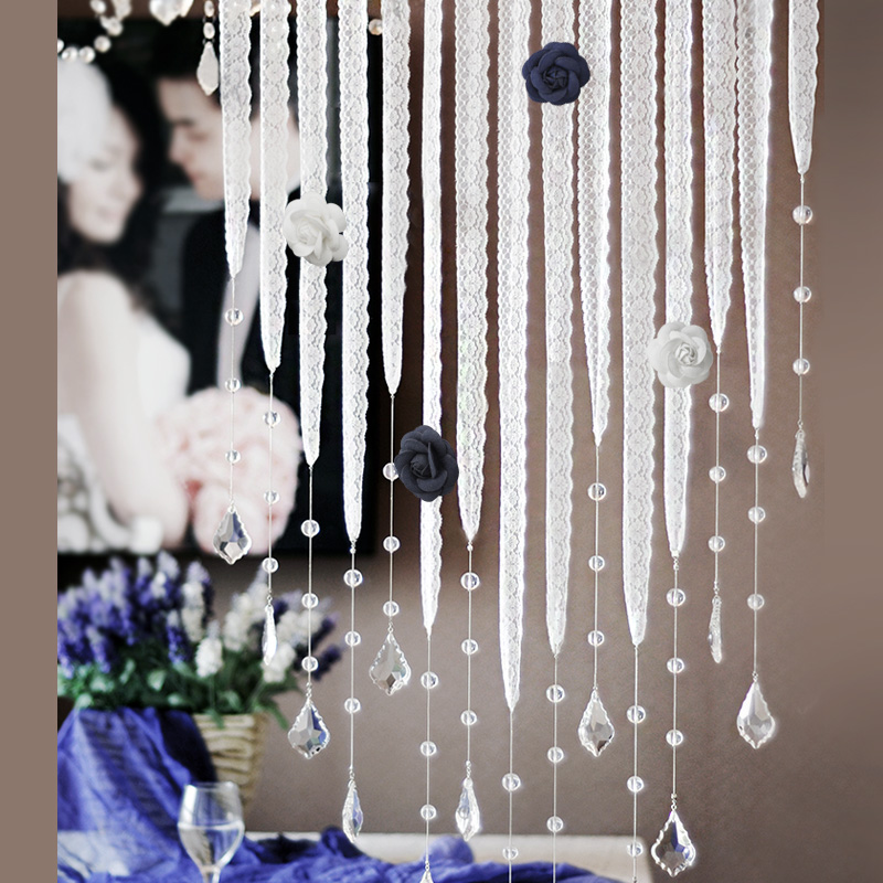 米家珠帘法式珠帘波西米亚门帘