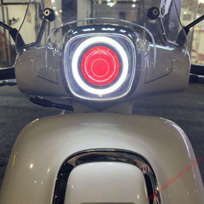 适用于铃木us125大灯总成LED透镜